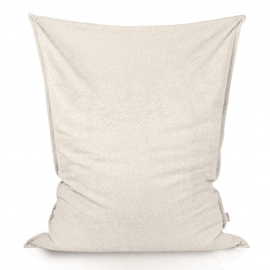 Ecru boucle wielka poducha
