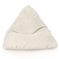 Ecru pufa sako fotel bermudy boucle