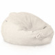 Ecru pufa worek sako XL boucle