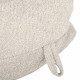 Ecru pufa worek sako XL boucle
