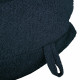 Granatowy pufa worek sako XL boucle
