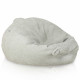 Jasnoszary pufa worek sako XL boucle