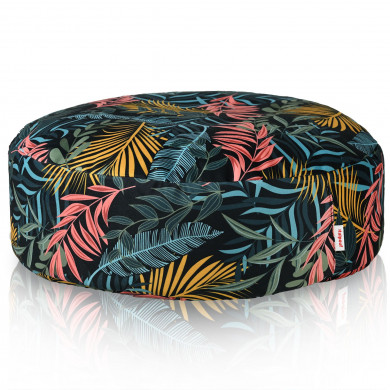 podnóżek puf barwne liście