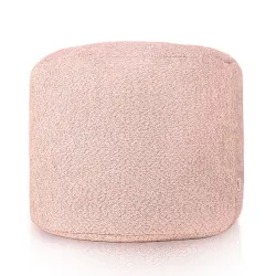 Pufa Okrągła Walec Cilindro - Boucle (Baranek) – widok 2
