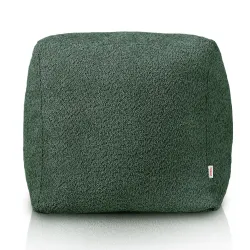 Pufa Kostka Kwadratowa - Boucle (Baranek) – widok 2