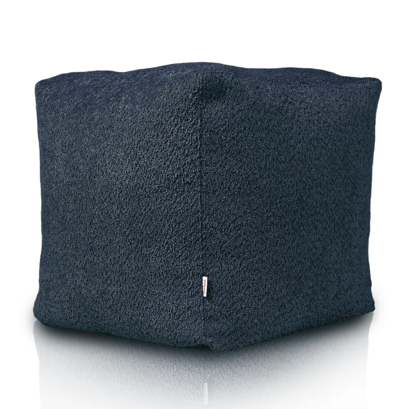 Pufa Kostka Kwadratowa - Boucle (Baranek) – widok 3