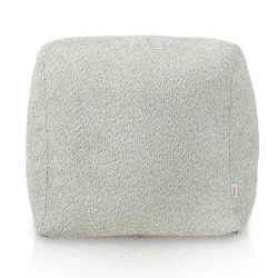 Pufa Kostka Kwadratowa - Boucle (Baranek) – widok 2