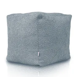 Pufa Kostka Kwadratowa - Boucle (Baranek) – widok 3