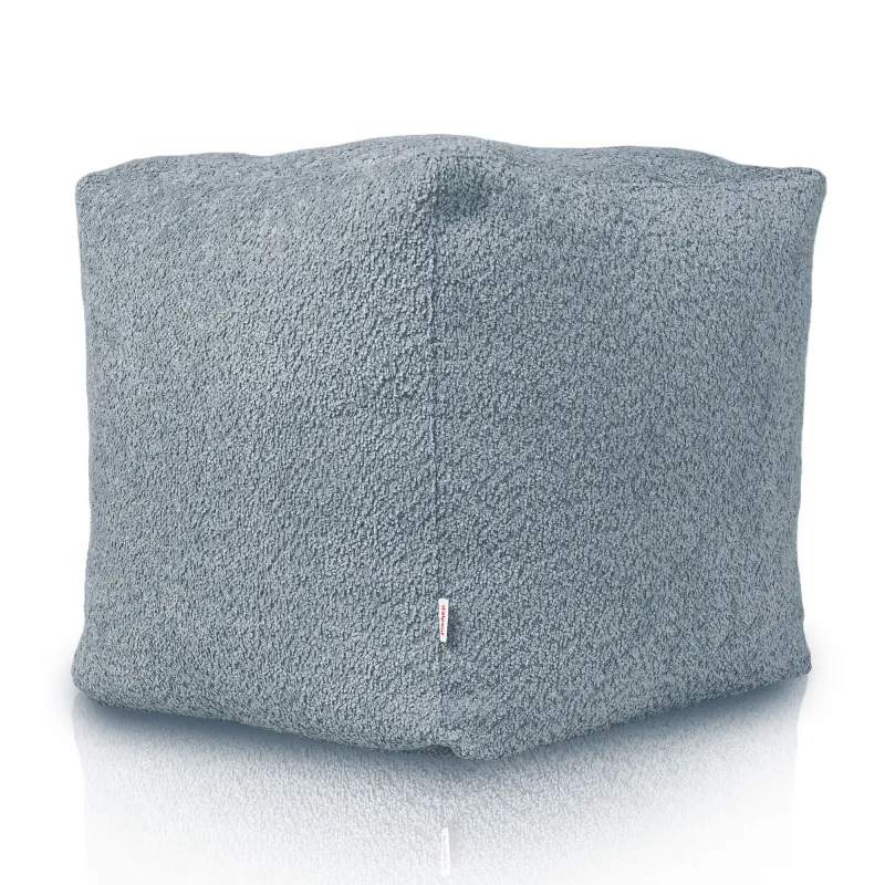 Pufa Kostka Kwadratowa - Boucle (Baranek) – widok 3