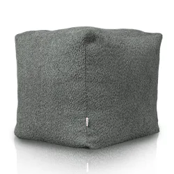 Pufa Kostka Kwadratowa - Boucle (Baranek) – widok 3