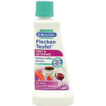 Odplamiacz do owoców i napojów Dr.Beckmann 50ml, skuteczny środek do pielęgnacji