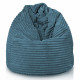 Niebieska pufa worek sako XL stripe