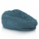 Niebieska pufa worek sako XL stripe