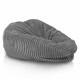 Szara pufa worek sako XL stripe