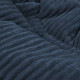 Granatowa pufa worek sako XXL stripe