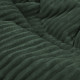 Ciemnozielona Poducha stripe