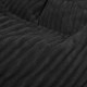Czarna Poducha XL Dla Dzieci stripe
