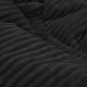 Czarna Poducha XL Dla Dzieci stripe