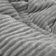 Jasnoszara Poducha stripe