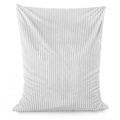 Biała Wielka Poducha stripe