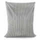 Jasnoszara Wielka Poducha stripe