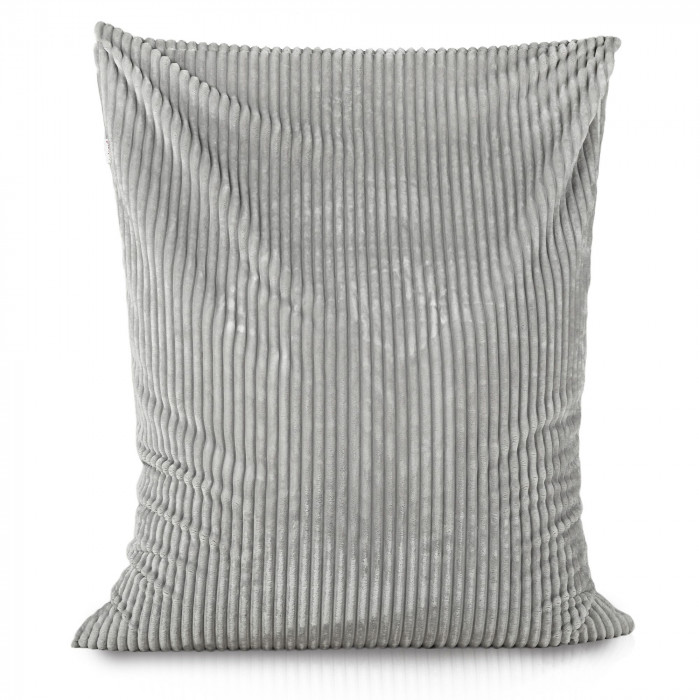 Jasnoszara Poducha stripe