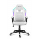 Fotel Gamingowy Huzaro Force 2.5 RGB White Mesh