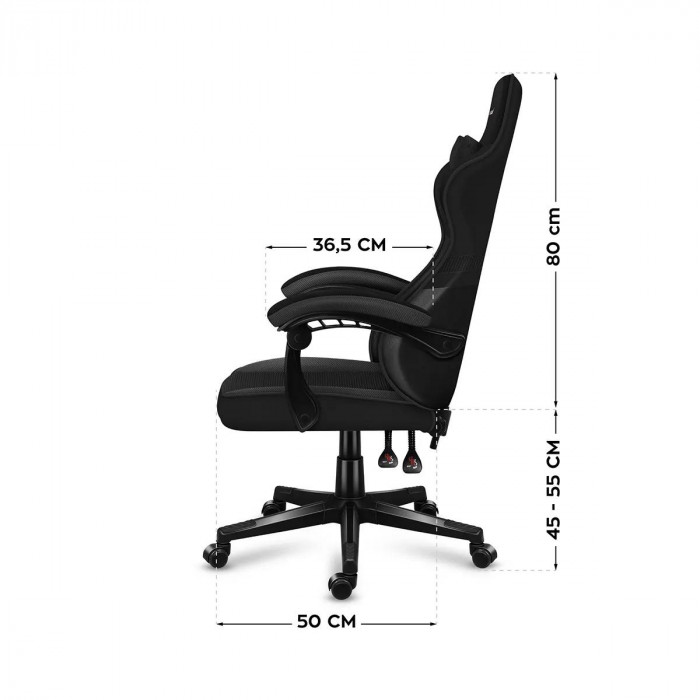 Wymiary fotela Huzaro Force 4.4 carbon