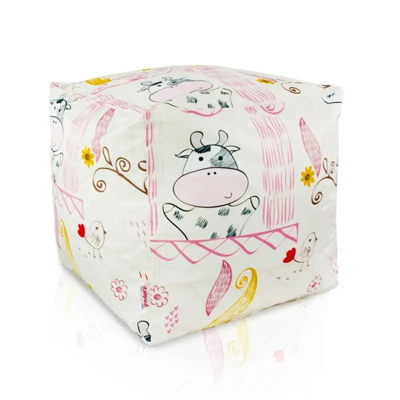 Pufa Kostka Kwadratowa - Premium Prints – widok 23