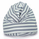 Granatowe Pasy Riviera Outdoor pufa worek sako