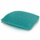 CottonKnit Deco Cushion – Turquoise – poduszka dziergana prostokątna z bawełnianego sznurka