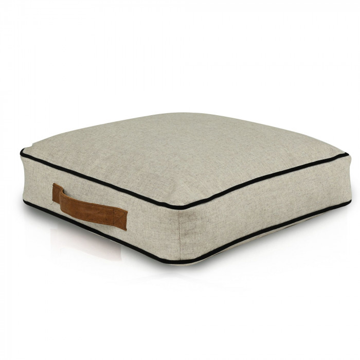 Poduszka podłogowa LoftLine Natural Leather 46x46