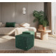 Pufa Bouclé Cube Forest Green