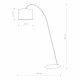 Lampa stojąca podłogowa ALICE Gold 4963 4963