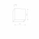 Kinkiet CUBE silver 9cm 5267