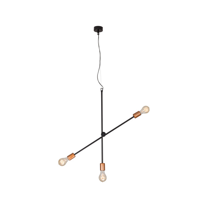 Lampa wisząca STICKS X3 KIJE retro 6268
