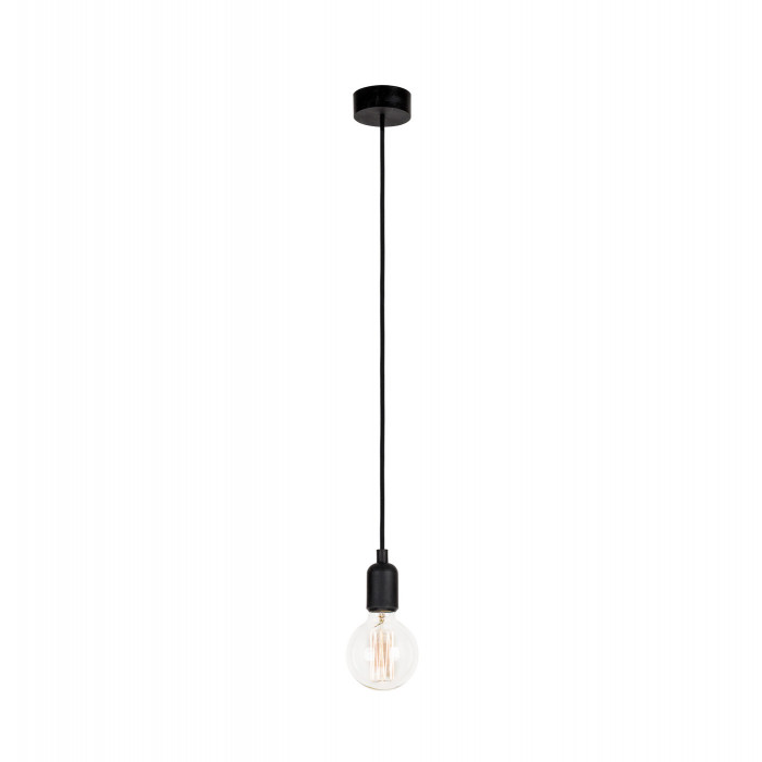 Lampa SILICONE BLACK 90cm czarny kabel 6404 6404