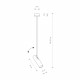 Lampa sufitowa EYE SUPER WHITE B 77cm 6490