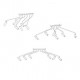 Lampa sufitowa EYE SUPER WHITE VI 6492