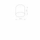 Lampa sufitowa/spot POINT PLEXI WHITE M śr.13cm 6525