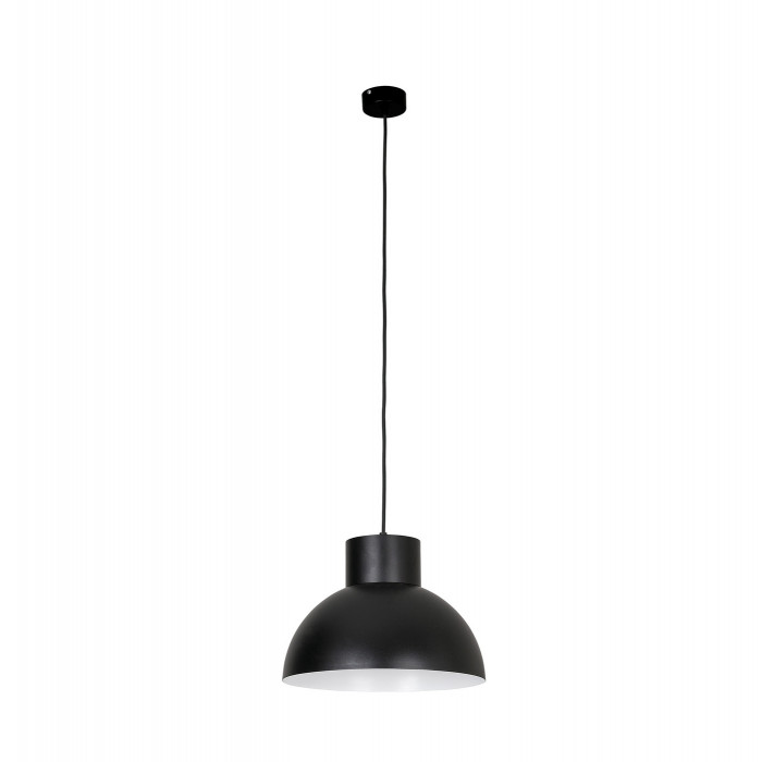 Lampa wisząca WORKS BLACK śr. 33cm czarna 6613