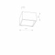 Kinkiet LIA LED 10cm 6913