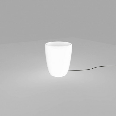 Ozdobna świecąca donica FLOWERPOT S 41cm 9711