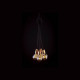 Retro zwis miedź CABLE BLACK / COPPER VII 160cm 9746