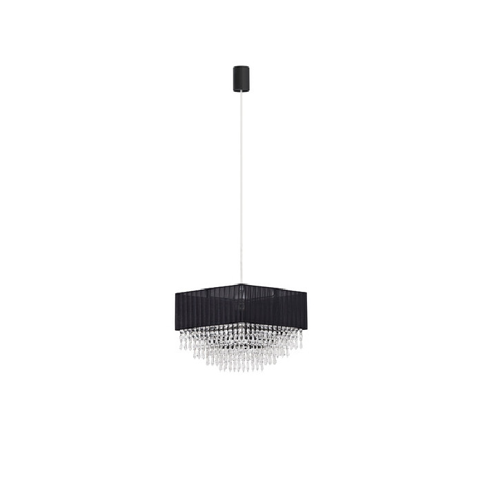 Lampa kwadrat crystal MODENA I 31cm 4014