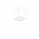 Lampa sufitowa BOLD M 9392