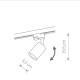 Lampa do szyny PROFILE EYE SPOT WHITE 9321