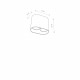 Lampa sufitowa PAG WHITE 9387