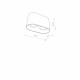 Lampa sufitowa OVAL WHITE 9241