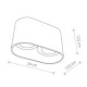 Lampa sufitowa OVAL WHITE 9241